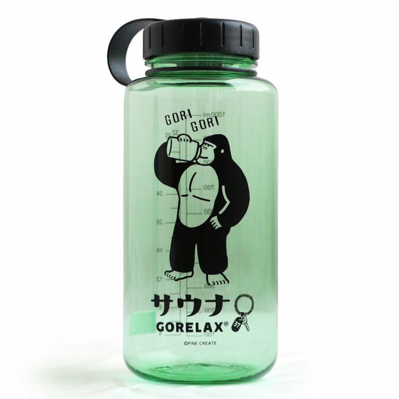 ボトル マイボトル 水筒 1リットル 1000ml 目盛り付き GORELAX ご