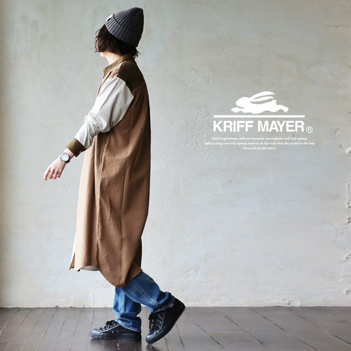 KRIFF MAYER クリフメイヤー ワンピース レディース シャツ 長袖