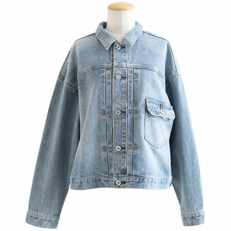 cafetty カフェッティ Gジャン デニムジャケット 長袖 レディース 綿