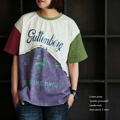 関税込 ドルチェ＆ガッバーナ Tシャツ パッチワーク バンダナ柄 関税込 ドルチェ＆ガッバーナ Tシャツ パッチワーク バンダナ柄