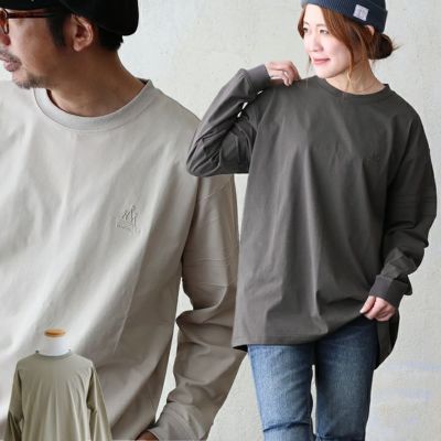 SLOW HANDS スローハンズ シャツ 長袖 メンズ レディース バンドカラー