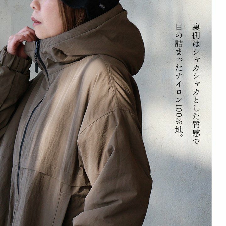 アウター ブルゾン コート レディース フード付き スタンドネック