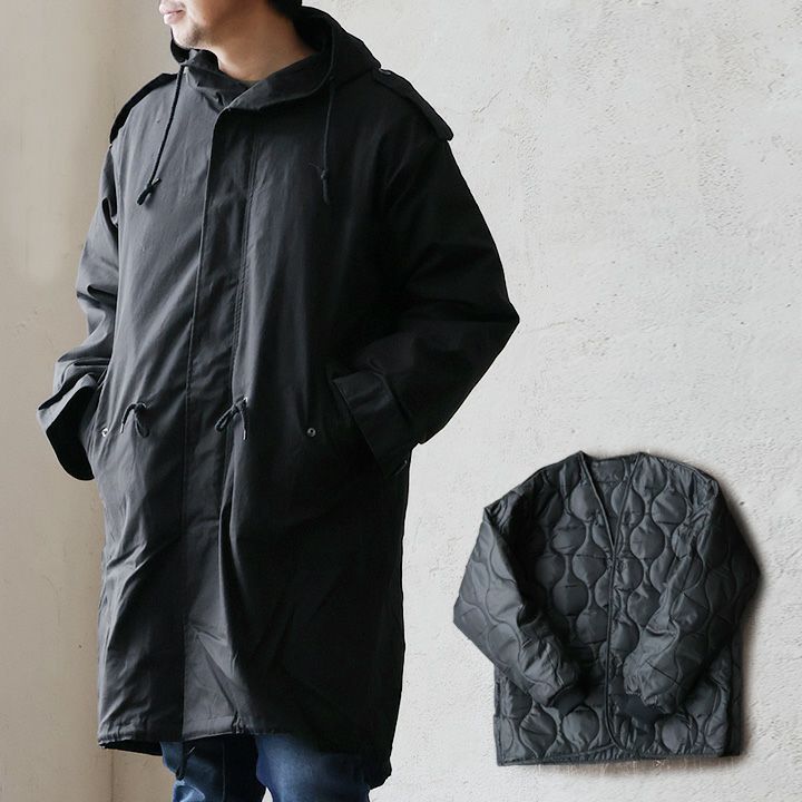 コート モッズコート ミリタリー メンズ レディース ロング丈 綿100