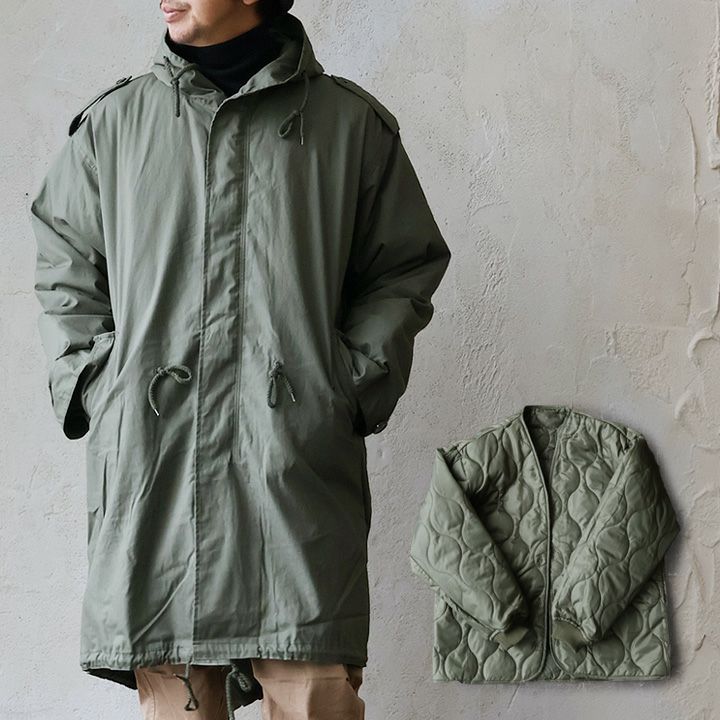 コート モッズコート ミリタリー メンズ レディース ロング丈 綿100 コットン ライナー付き 3WAY 軽い 暖かい 袖リブ 大きいサイズ カジュアル ヴィンテージ 秋 冬 春 パティ ROTHCO ロスコ コート モッズコート ミリタリー メンズ レディース ロング丈 綿100