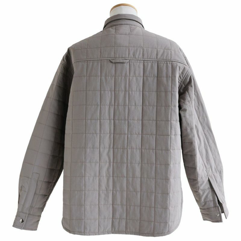 ジャケット シャツジャケット 長袖 メンズ レディース キルト ナイロン