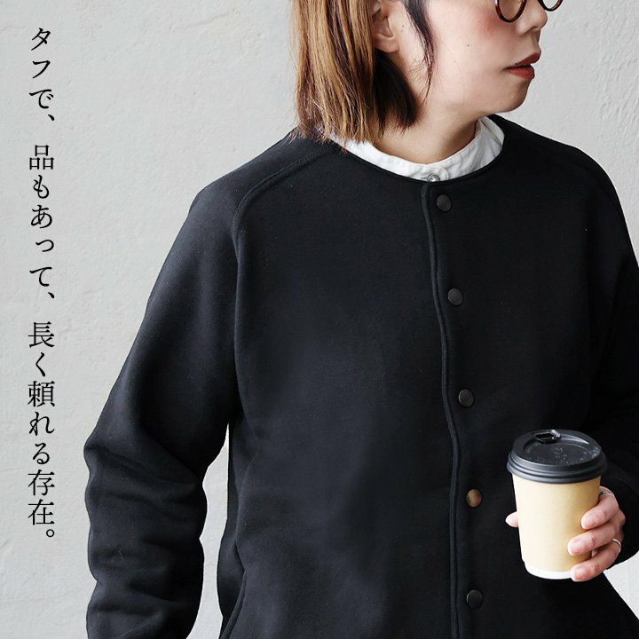 ジャケット ノーカラー 長袖 ライトアウター メンズ レディース 綿100