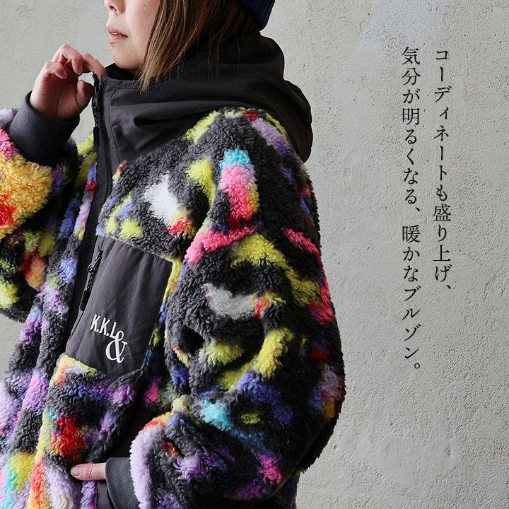 KLC カラフル星柄ジャケット Lサイズ KAKELA and TRANQUIL新作展