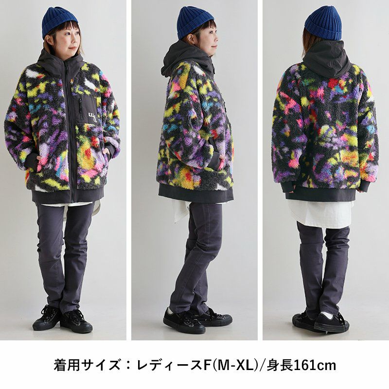 KLC カラフル星柄ジャケット Lサイズ バックヤードファミリー BACKYARD FAMILY キッズレインコート 男の子