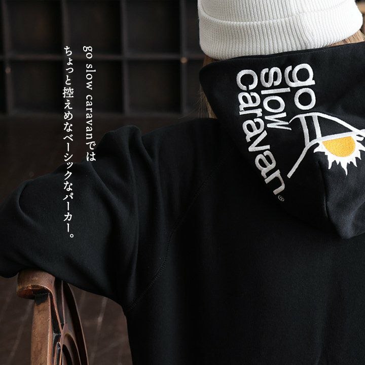 go slow caravan ゴースローキャラバン パーカー 長袖 メンズ